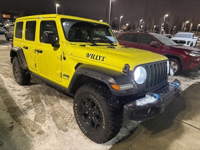 used 2023 Jeep Wrangler 4xe car, priced at $37,988