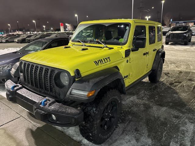 used 2023 Jeep Wrangler 4xe car, priced at $37,988