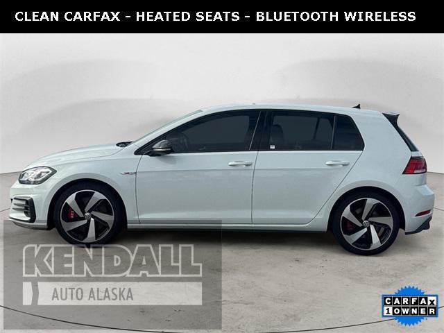 used 2021 Volkswagen Golf GTI car, priced at $23,988