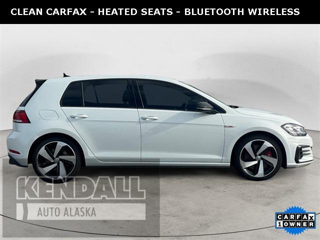 used 2021 Volkswagen Golf GTI car, priced at $23,988