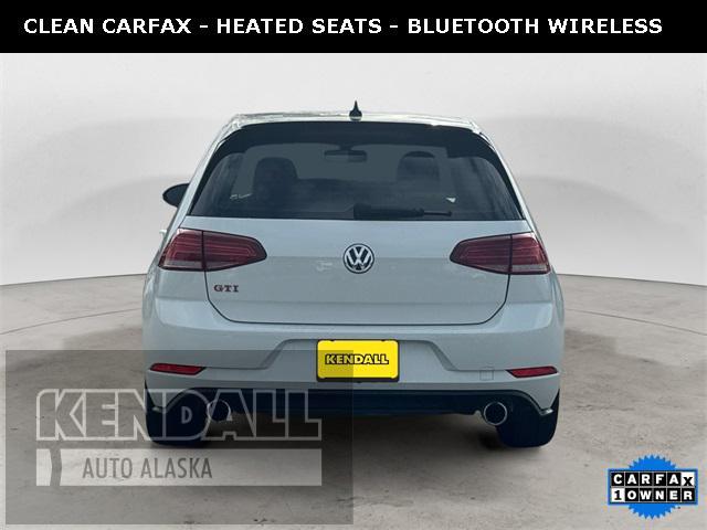 used 2021 Volkswagen Golf GTI car, priced at $23,988