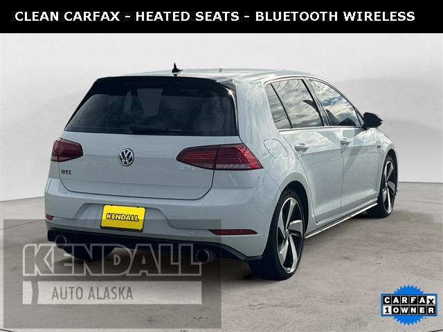 used 2021 Volkswagen Golf GTI car, priced at $23,988