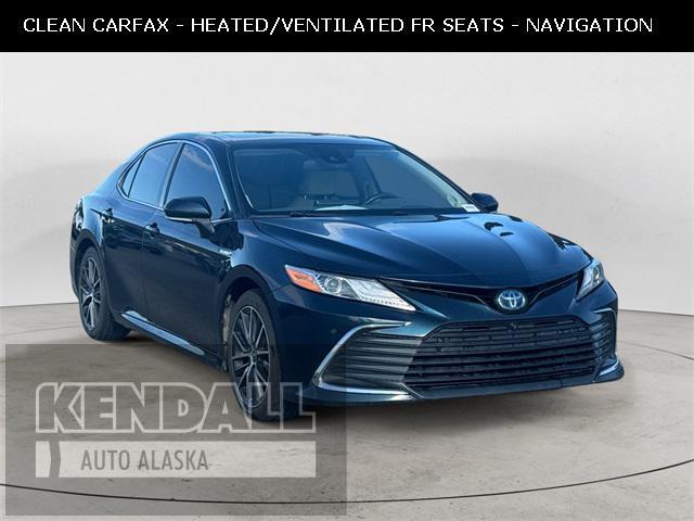 used 2021 Toyota Camry Hybrid car, priced at $27,988