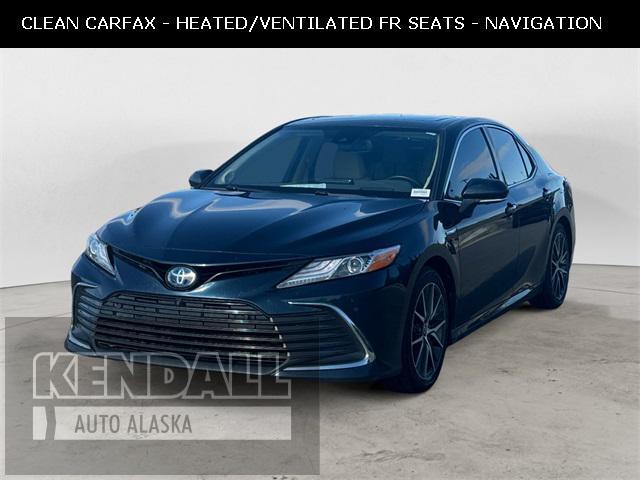 used 2021 Toyota Camry Hybrid car, priced at $27,988