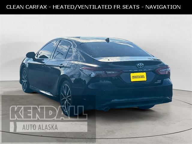 used 2021 Toyota Camry Hybrid car, priced at $27,988