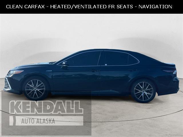 used 2021 Toyota Camry Hybrid car, priced at $27,988