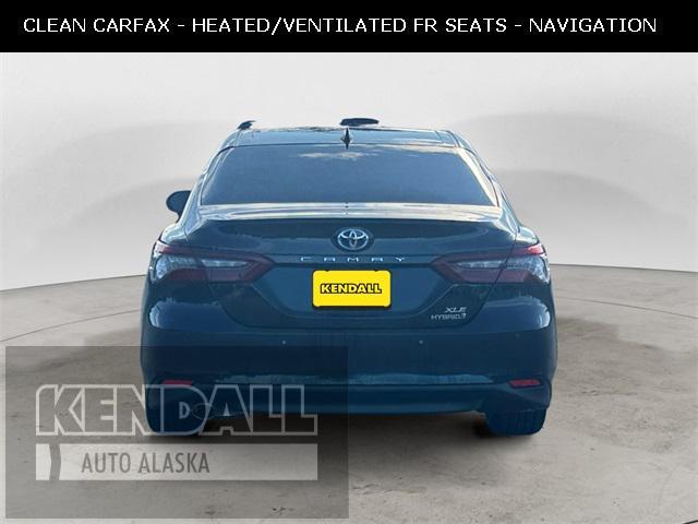 used 2021 Toyota Camry Hybrid car, priced at $27,988