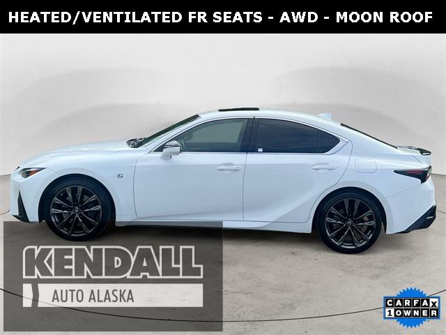used 2022 Lexus IS 350 car, priced at $44,988