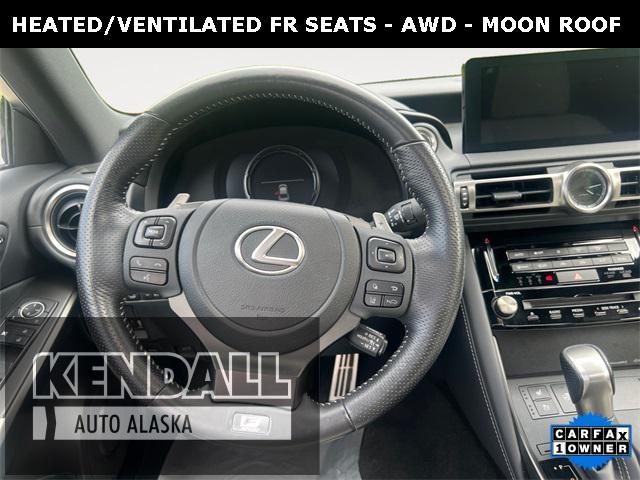used 2022 Lexus IS 350 car, priced at $44,988
