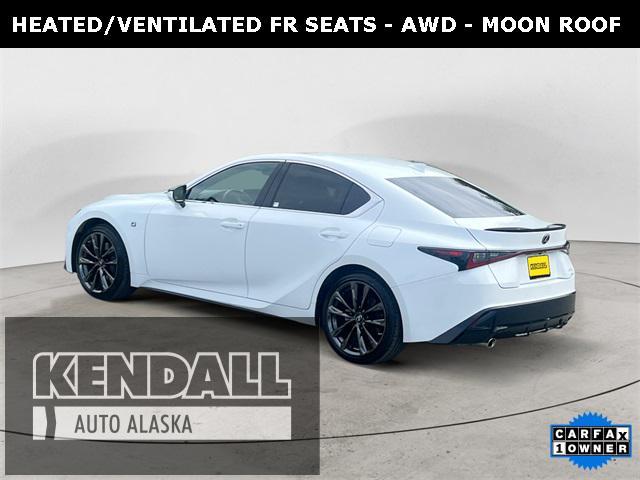used 2022 Lexus IS 350 car, priced at $44,988