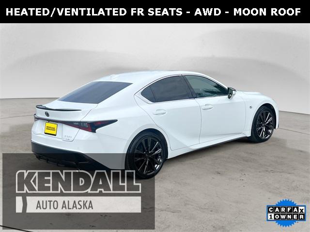 used 2022 Lexus IS 350 car, priced at $44,988