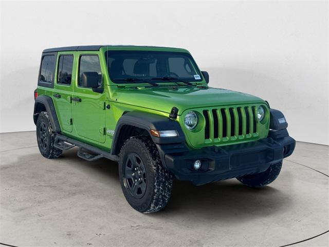 used 2018 Jeep Wrangler Unlimited car, priced at $20,988