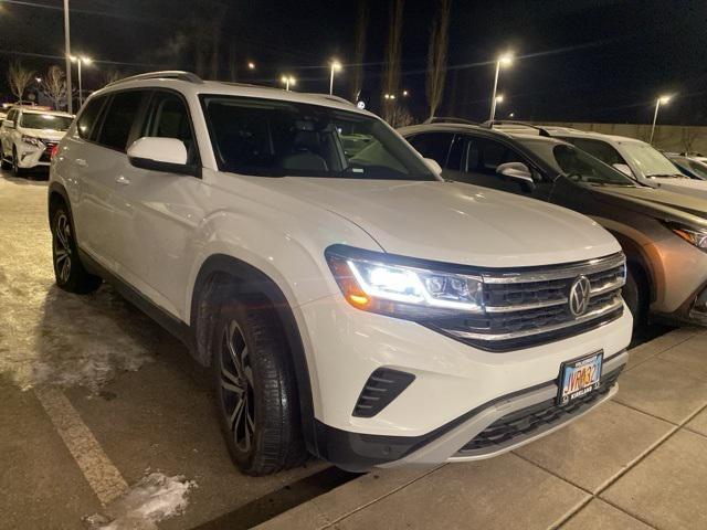 used 2022 Volkswagen Atlas car, priced at $36,988