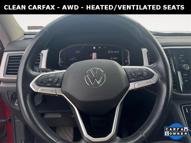 used 2021 Volkswagen Atlas car, priced at $36,988