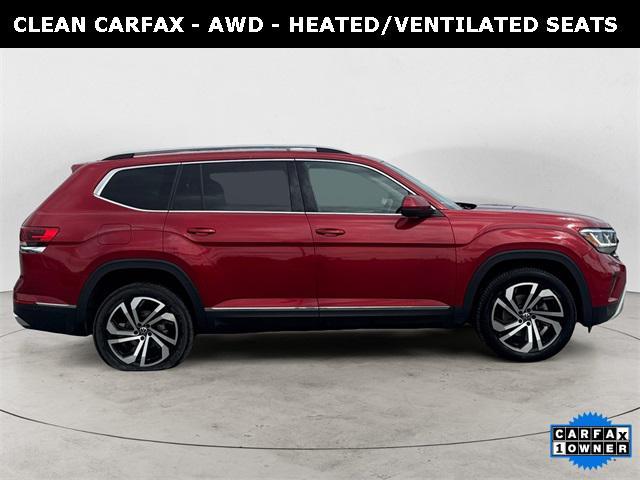 used 2021 Volkswagen Atlas car, priced at $36,988