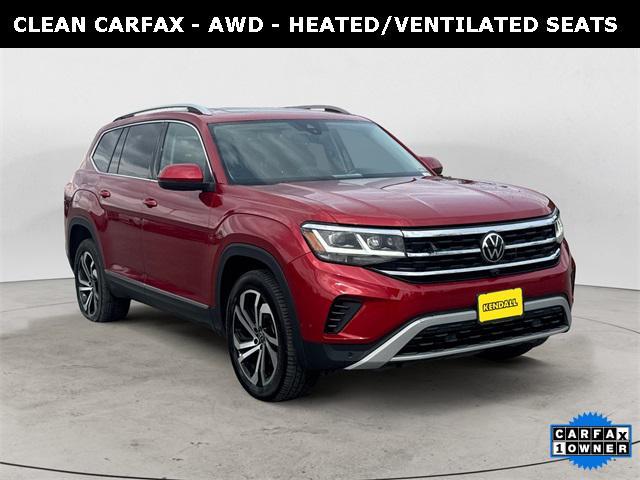 used 2021 Volkswagen Atlas car, priced at $36,988
