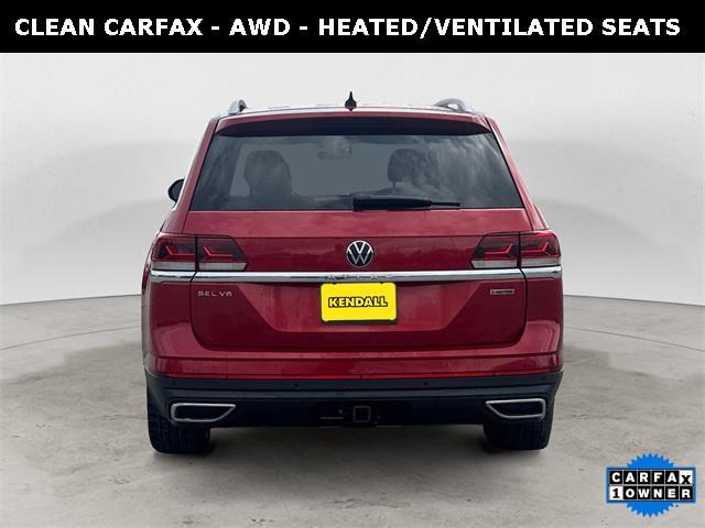 used 2021 Volkswagen Atlas car, priced at $36,988