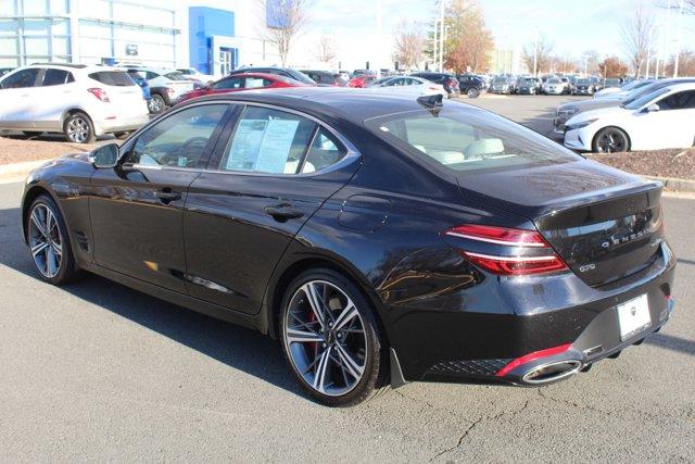 used 2024 Genesis G70 car, priced at $43,532