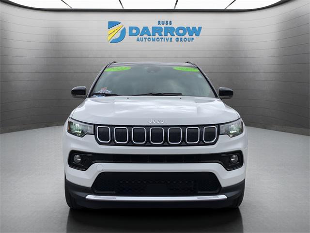 used 2022 Jeep Compass car, priced at $24,000