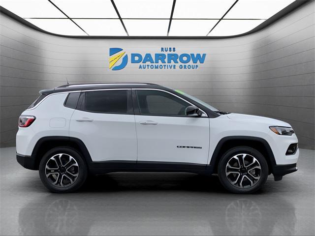 used 2022 Jeep Compass car, priced at $24,000