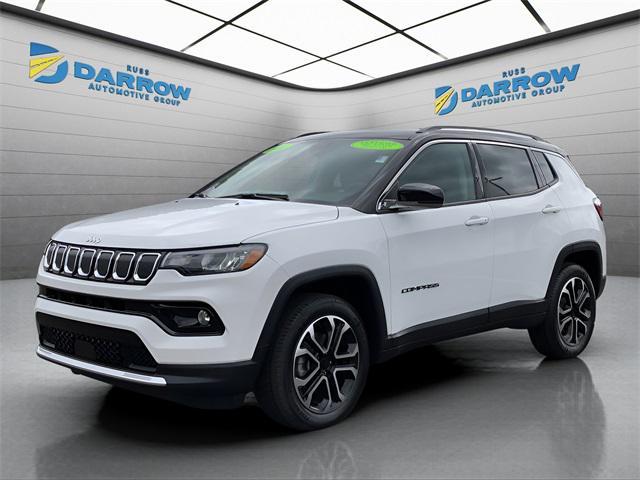 used 2022 Jeep Compass car, priced at $24,000