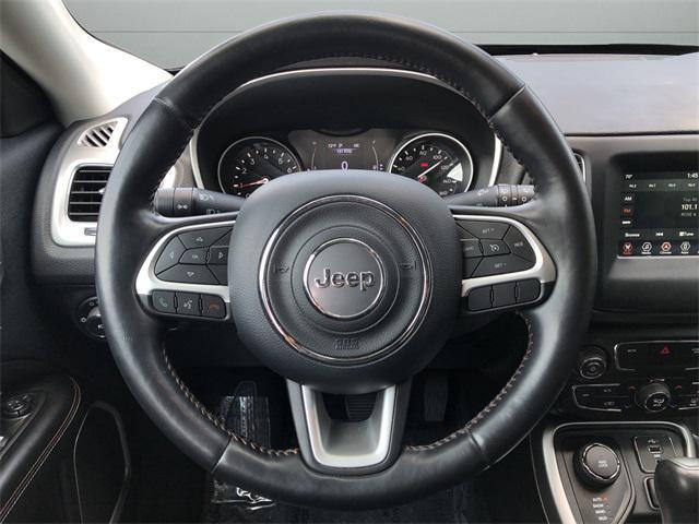 used 2020 Jeep Compass car, priced at $17,500