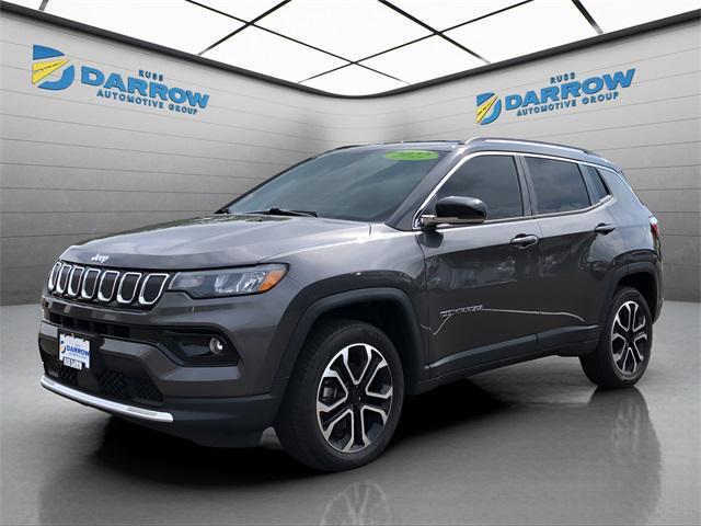 used 2022 Jeep Compass car, priced at $21,500