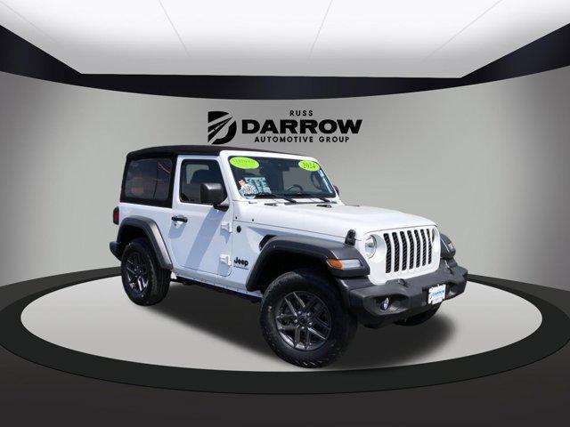used 2024 Jeep Wrangler car, priced at $34,998