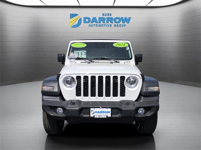 used 2024 Jeep Wrangler car, priced at $31,995