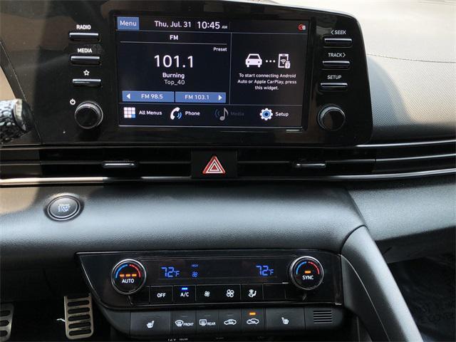 used 2022 Hyundai Elantra car, priced at $20,877