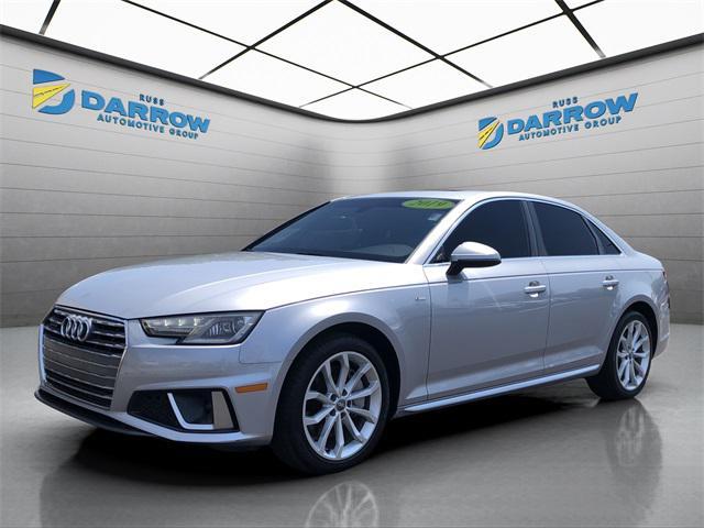 used 2019 Audi A4 car, priced at $22,230