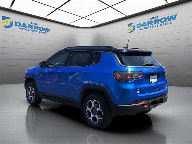 used 2022 Jeep Compass car, priced at $22,500