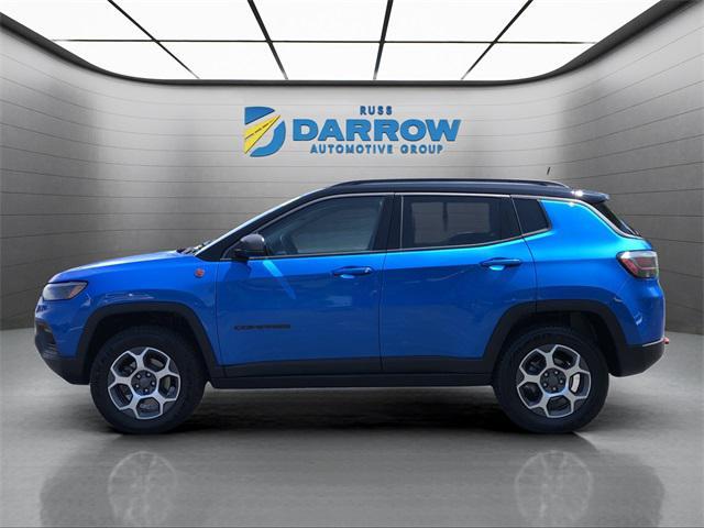 used 2022 Jeep Compass car, priced at $22,500