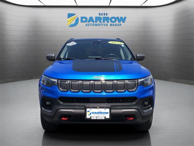 used 2022 Jeep Compass car, priced at $22,500