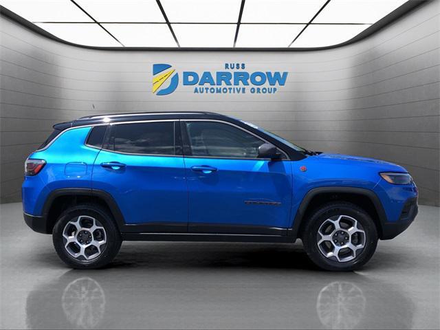 used 2022 Jeep Compass car, priced at $22,500