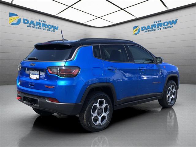 used 2022 Jeep Compass car, priced at $22,500