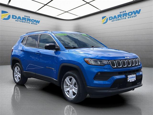 used 2022 Jeep Compass car, priced at $21,900