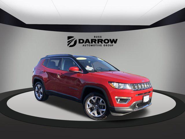 used 2021 Jeep Compass car, priced at $21,773