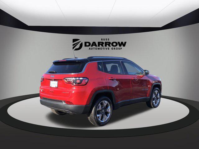 used 2021 Jeep Compass car, priced at $21,773