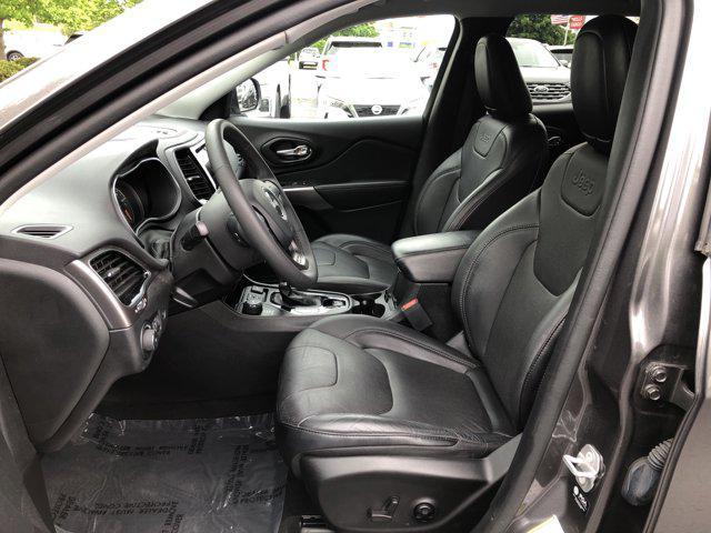 used 2021 Jeep Cherokee car, priced at $24,599