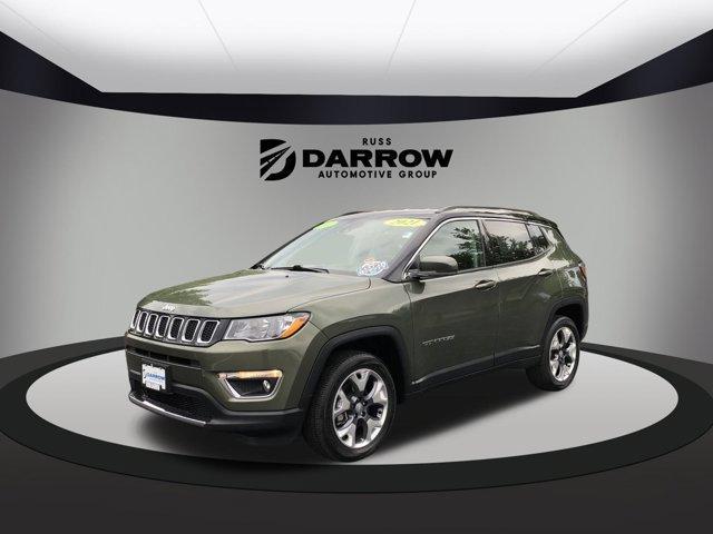 used 2021 Jeep Compass car, priced at $22,896