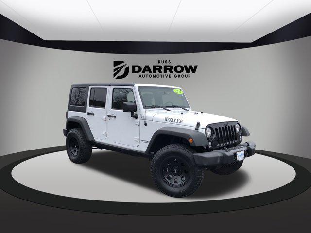 used 2017 Jeep Wrangler Unlimited car, priced at $20,964