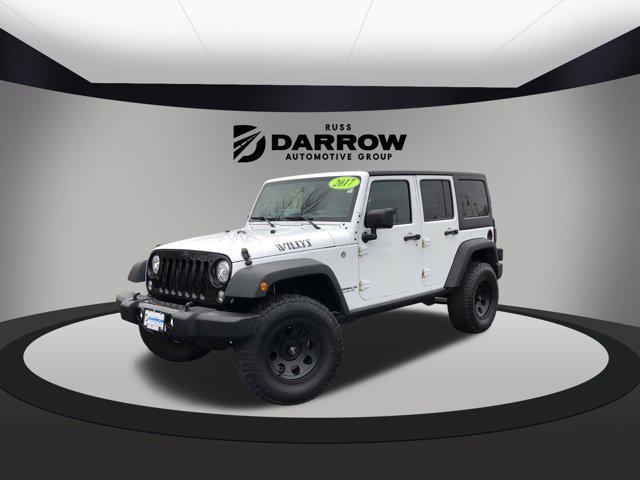 used 2017 Jeep Wrangler Unlimited car, priced at $20,964