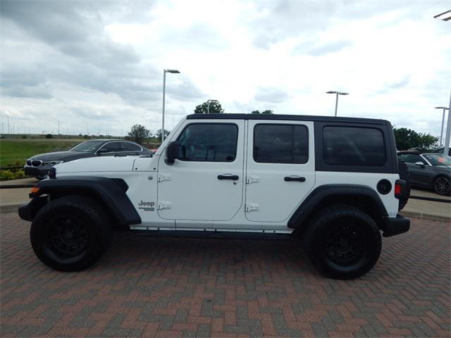 used 2018 Jeep Wrangler Unlimited car, priced at $20,933