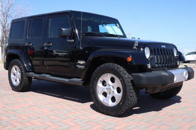 used 2015 Jeep Wrangler Unlimited car, priced at $17,599