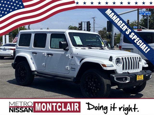 used 2021 Jeep Wrangler Unlimited 4xe car, priced at $31,988