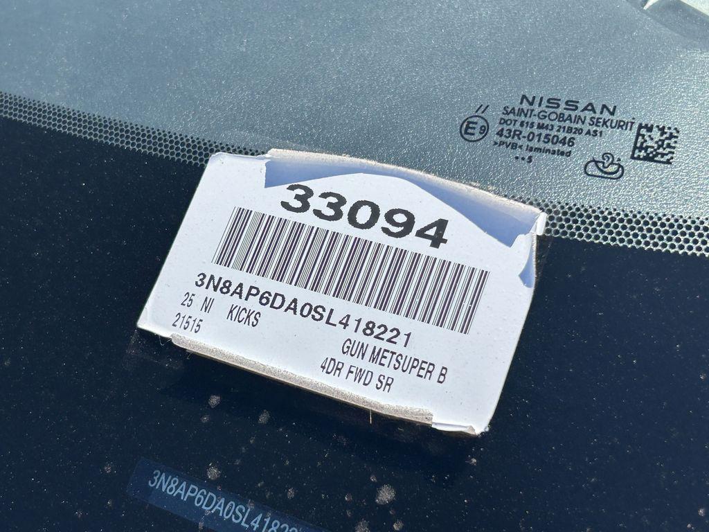 new 2025 Nissan Kicks car, priced at $26,193