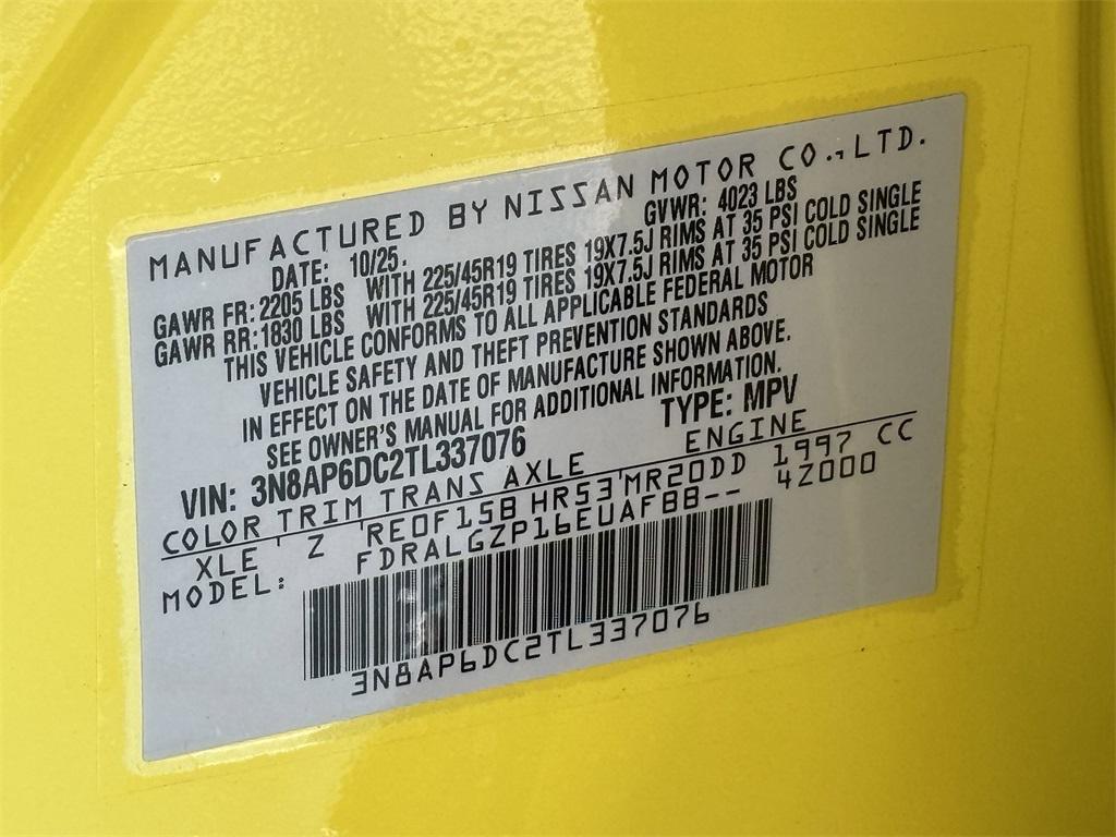 new 2026 Nissan Kicks car, priced at $31,450