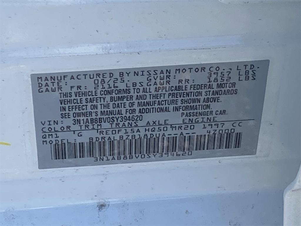 new 2025 Nissan Sentra car, priced at $21,610