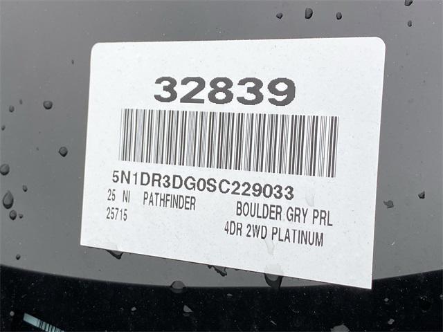 new 2025 Nissan Pathfinder car, priced at $53,080